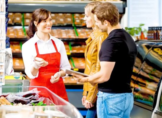 Розничные продажи. Продажи в торговом зале.
